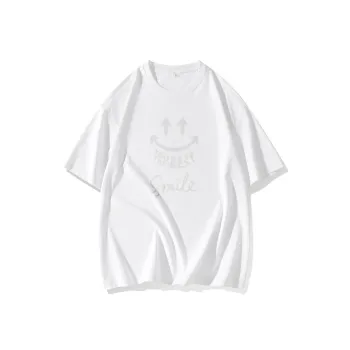 FAIRWHALE Drop Shoulder Sleeve T Shirt Women's