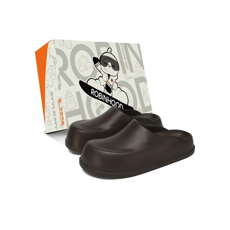 ROBINHOOD Odor Resistant Abrasion Resistant Slip Resistant Antibacterial Closed Toe Slippers Unisex Box Included-10