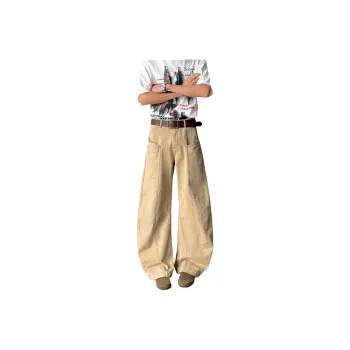 NVRFRGT Jeans Unisex Brown