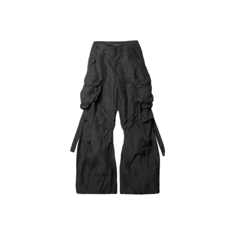 JULIUS Cargo Pants Men Black-0