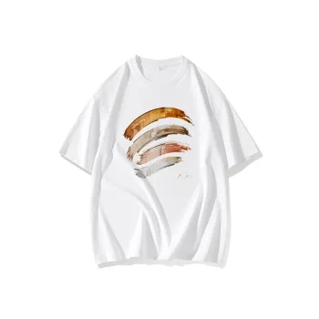 FAIRWHALE Drop Shoulder Sleeve T Shirt Women's