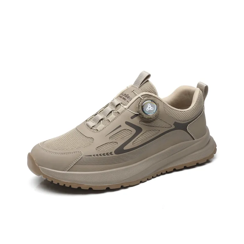 Mulinsen Cushioning, Slip Resistant, Breathable, Lightweight Low Top Casual Shoes Men's-1