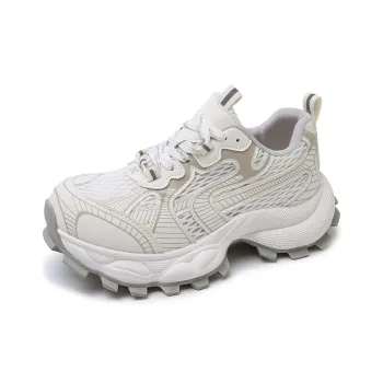 Puppytown Abrasion Resistant Height Increasing Low Top Chunky Sneakers Women's