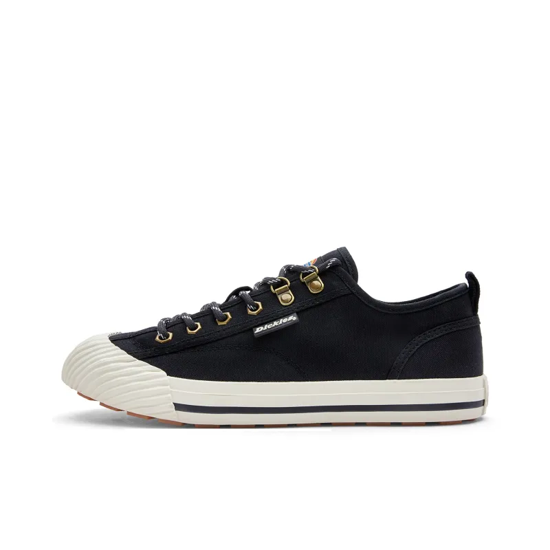 Dickies Low Top Skateboard Shoes Unisex Black-0