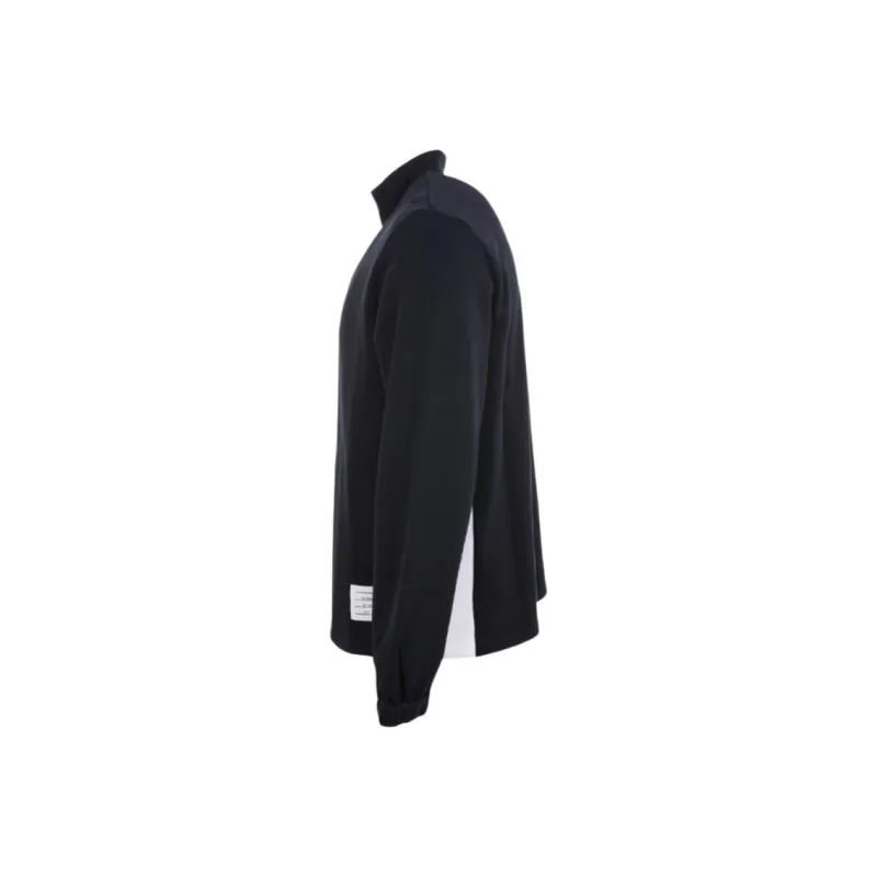 THOM BROWNE Classic 4 Bar Half Zip Sweatshirt-3