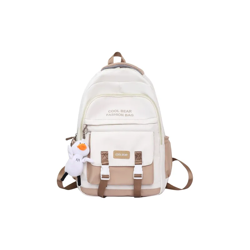 Yalu Nylon Backpack Unisex Multicolor-3