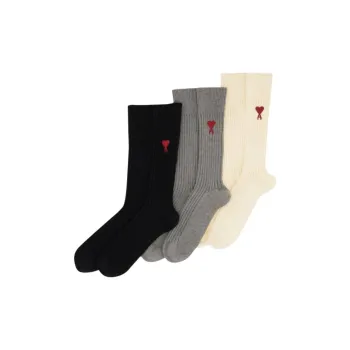 AMIRI Mid Calf Socks Unisex 3 Pack