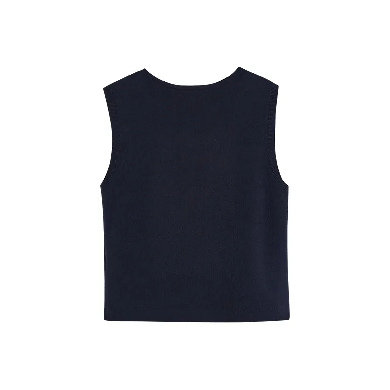 KUOSE Tank Tops Women's Navy Blue-1