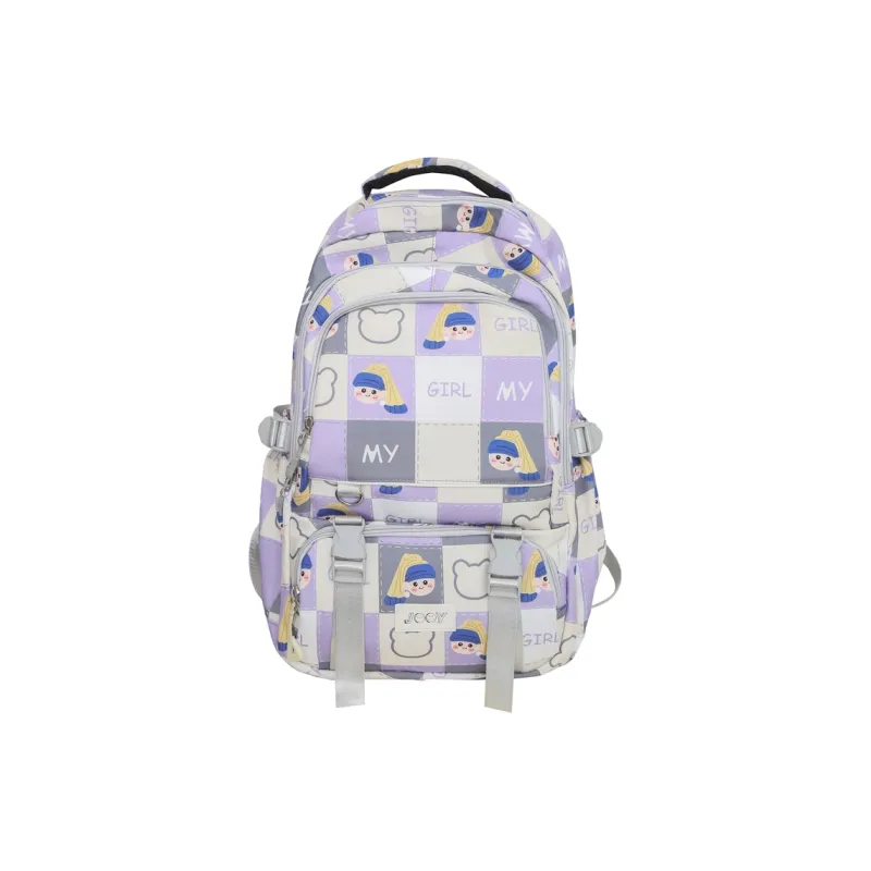 Yalu Nylon Backpack Unisex Multicolor-9
