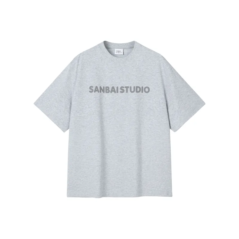 SANBAI STUDIO T Shirts Unisex Gray-0