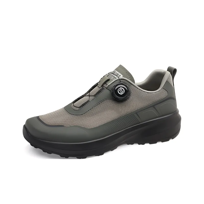 BAGE Breathable Height Increase Low Top Casual Shoes Men's-5