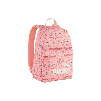 PUMA PhaseAOP Recycled Material Backpack Trumpets Kids' Pink