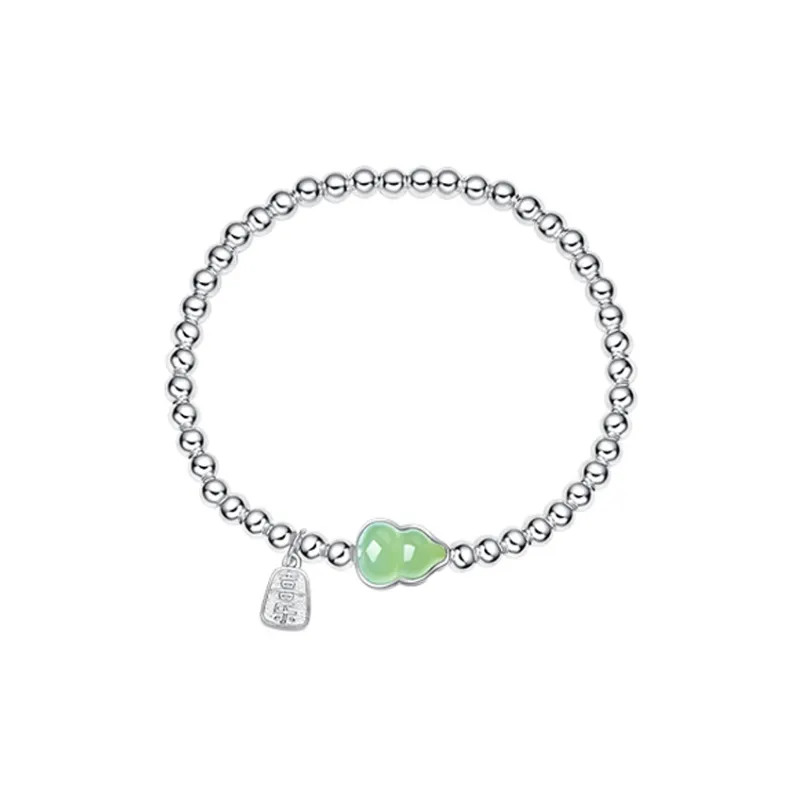Asia Star Hetian Jade Bracelets Pale Greenish White Jade Women's-0