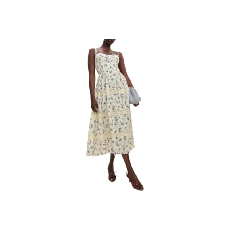 REFORMATION Dina Dress Slip Dress Women's-0