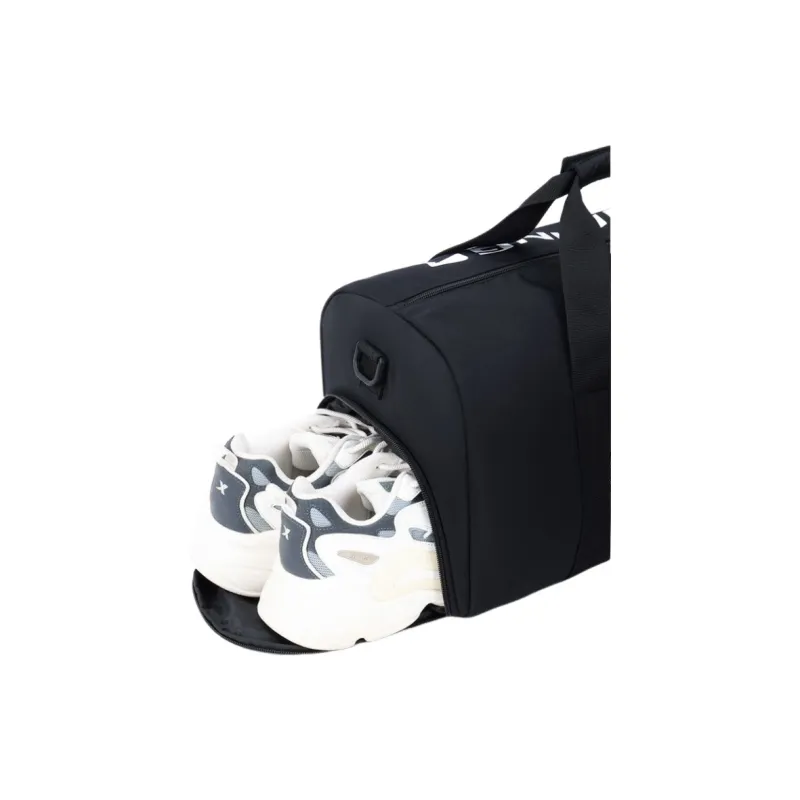 XTEP Fabric Luggage Bags Tubas Unisex Black-3