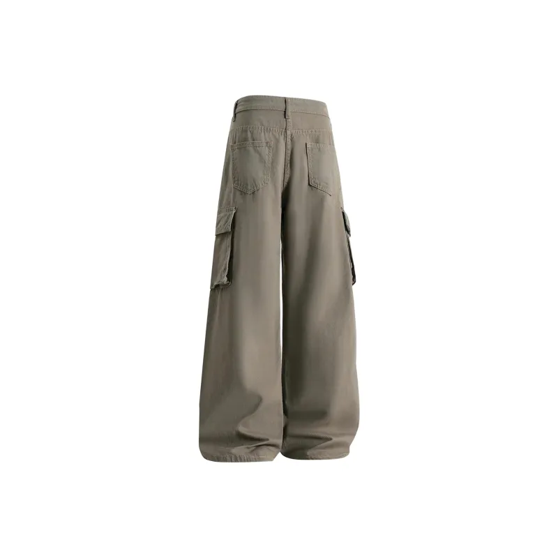 DUATOGE Casual Pants Men Brown -6
