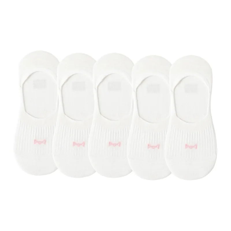 MIIOW Cool One Summer Series No Show Socks Women's 5 Pack-15