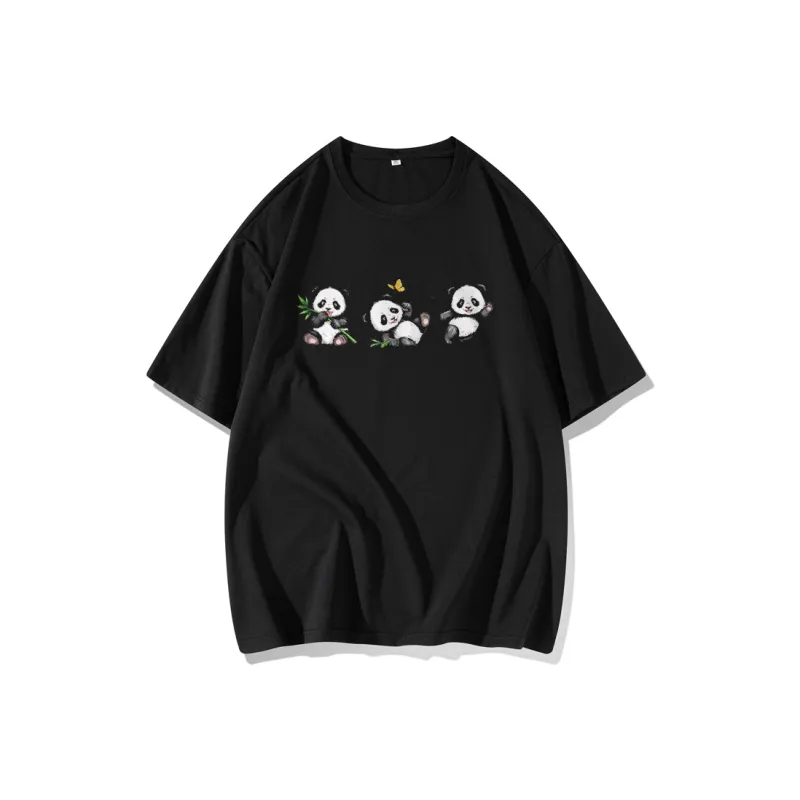 FAIRWHALE Drop Shoulder Sleeve T Shirt Women's-3