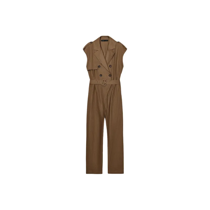ZARA Jumpsuits Women's Toffee-0