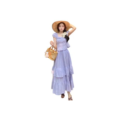 AURORA MUSE Two Piece Skirt Sets Women's