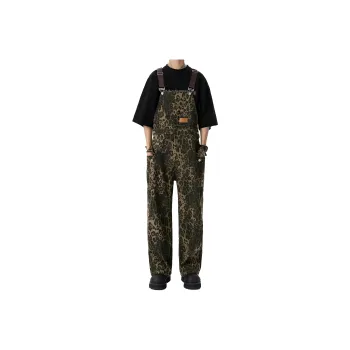 FA2LO Overalls Unisex Leopard Print