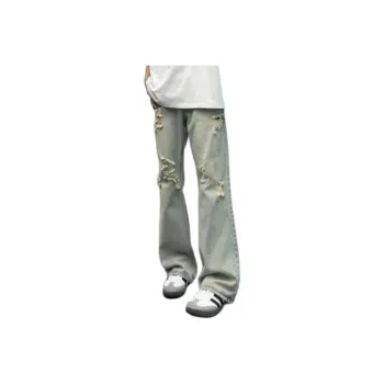 BENGEN Jeans Unisex Yellow Mud