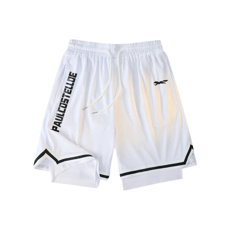 PAUL COSTELLOE Basketball Shorts Unisex-4
