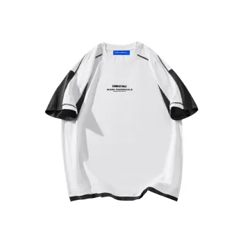 FAIRWHALE T Shirt Unisex White & Dark Gray