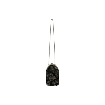 ZARA Polyester Crossbody Bag, Shoulder Bag Trumpets Women's Black