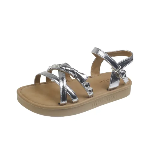 Zomila One Strap Sandals Women's Silver