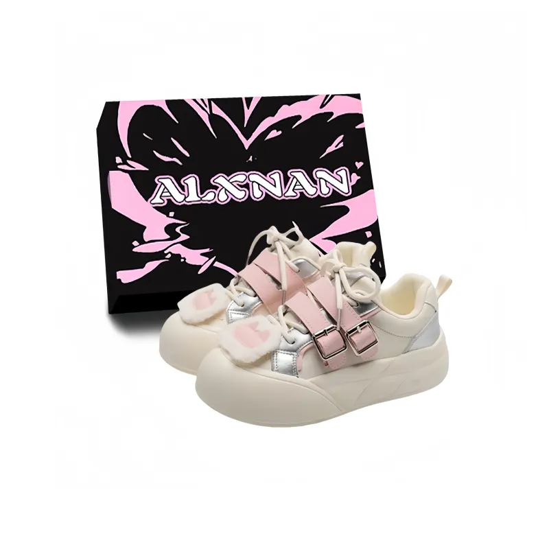 Alxnan Height Increasing Low Top Casual Shoes Women's-18
