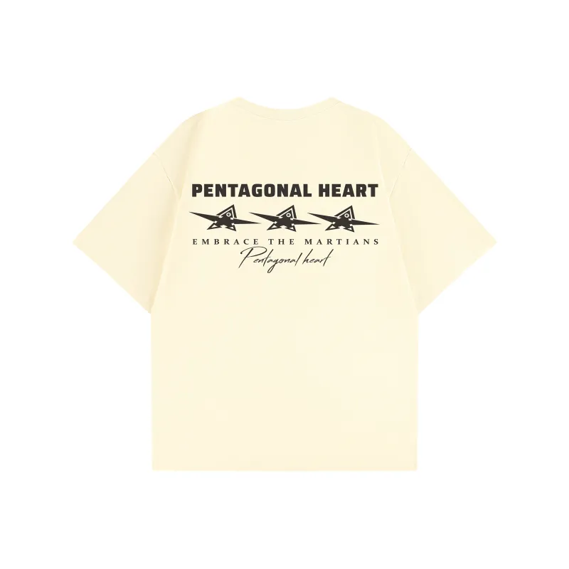 PENTAGONAL HEART T Shirt Unisex-11