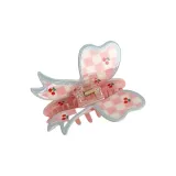 Plaid Cherry Butterfly 7.4cm