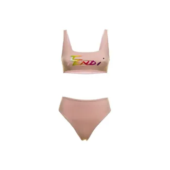 FENDI Two Piece Swimsuit Women's Pink