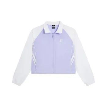 XTEP Trench Coat Women's Light Cloud Purple/Raw White