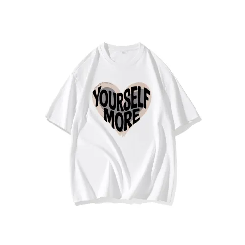 FAIRWHALE Drop Shoulder Sleeve T Shirt Women's