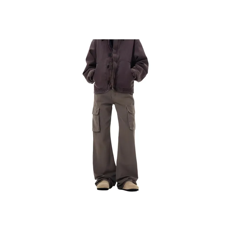 DAFK Casual Pants Men Brown -0