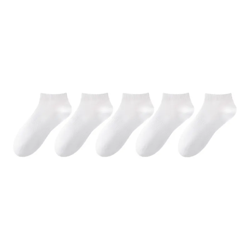 Lan Miao No Show Socks Men's 5 Pack-0