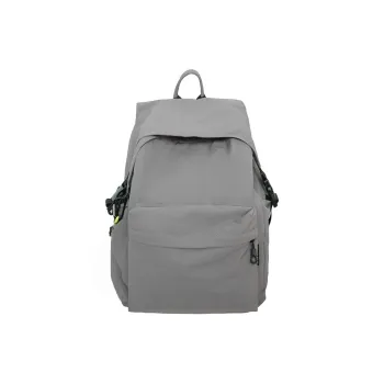 BRABOSTON Nylon Backpack Regular Unisex Gray/Black/Khaki