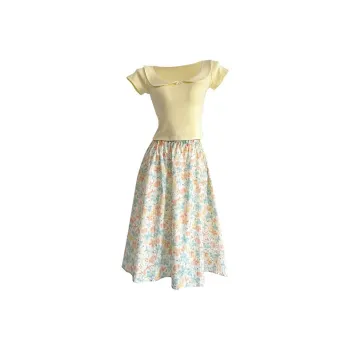 Mu Xiao Xin Two Piece Skirt Sets Women's