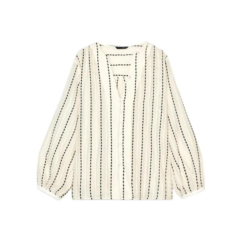 ZARA Shirts Women's Nude/Black-0