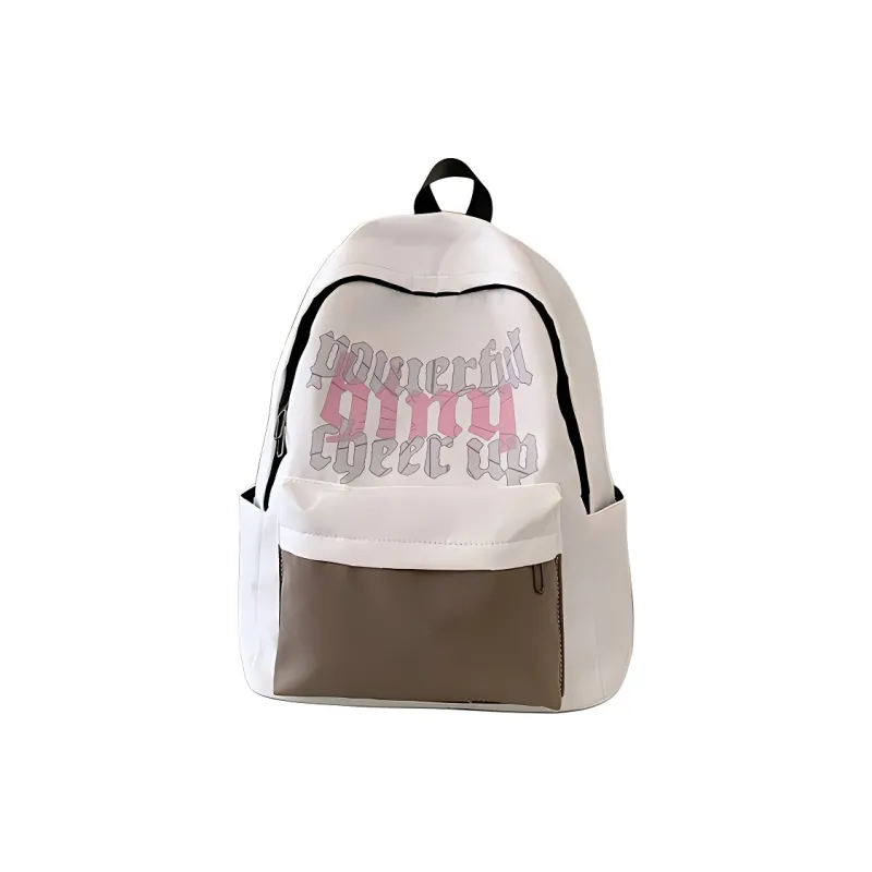 Kewuku Nylon Fabric Backpack Unisex Multicolor-0