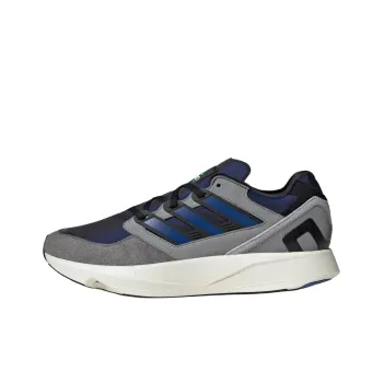 Adidas Anti Slip Wear Resistant Low Top Running Shoes Unisex Gray Blue