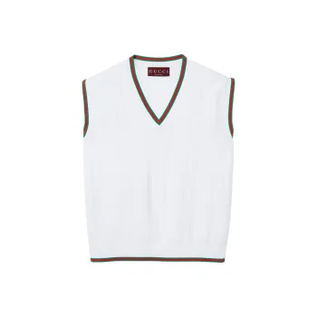 GUCCI Tank Tops Women's White