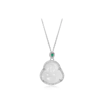 Seven Seven Silver Jewelry Chalcedony Necklaces Unisex