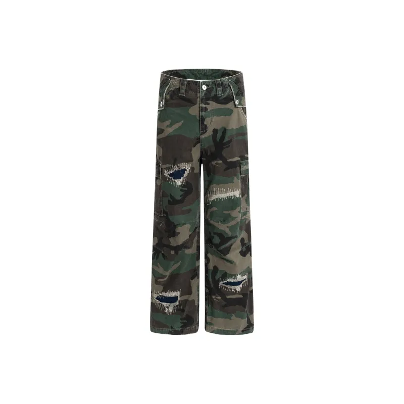 MT99 Cargo Pants Unisex Camouflage-0