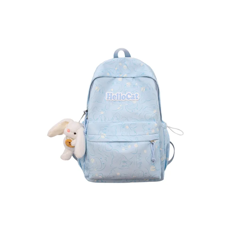 Moonshine Nylon Backpack Tubas Unisex Black/Pink/Purple/Blue/Green-6