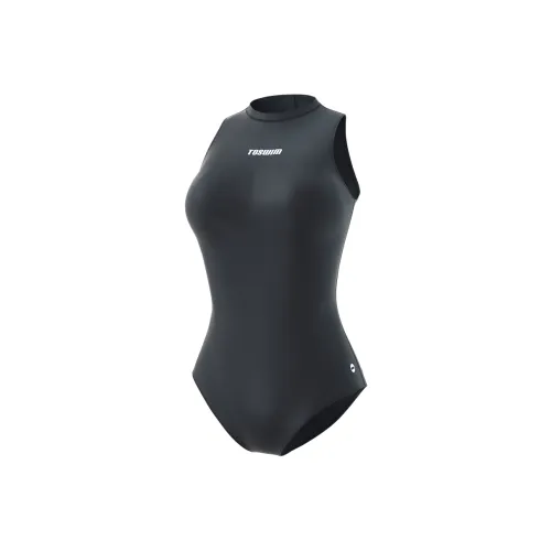 TOSWIM One piece Swimsuit Women's Classic High Neck Black
