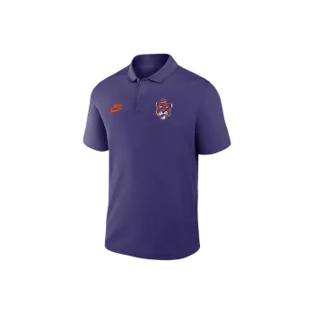 Nike Clemson Tigers Primetime Victory Legacy Vault Logo Men's Nike Dri FIT College Polo