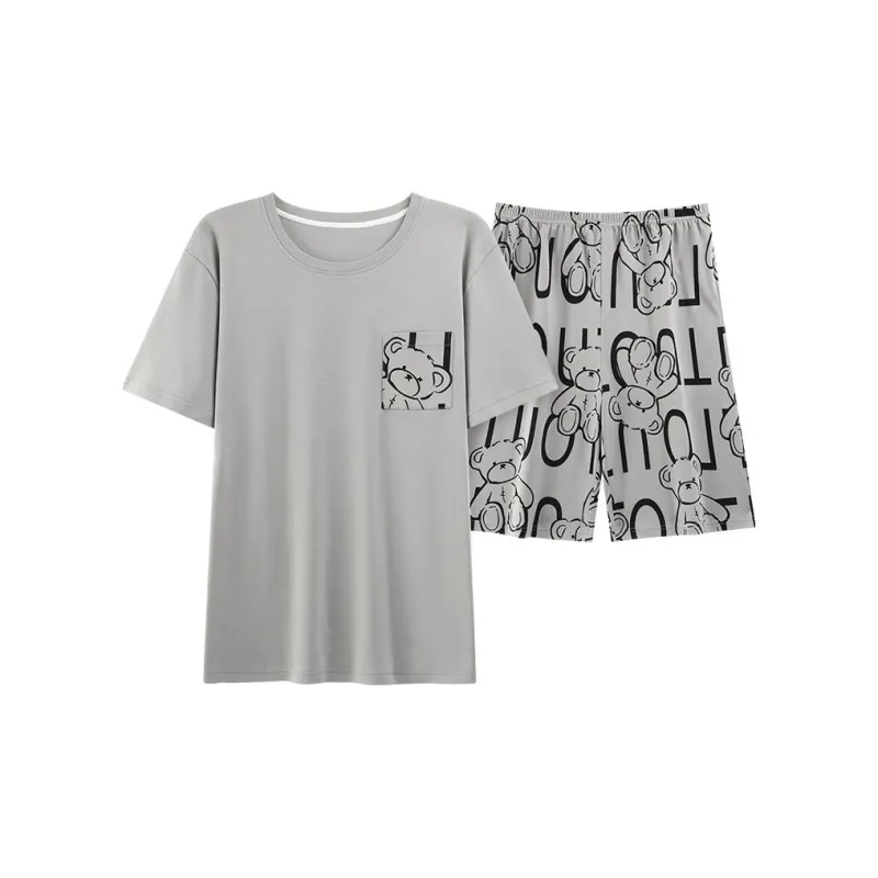 XISHE Men Pajama Sets-0